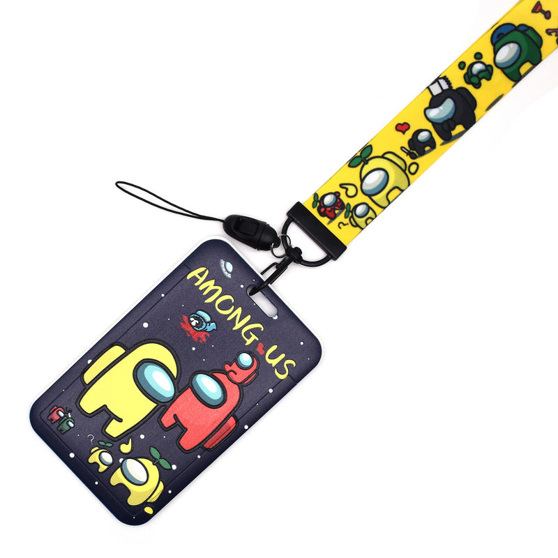 Astronaut Badge Holder with Lanyard