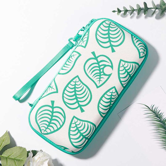 cute animal crossing case for switch lite leaf acnh