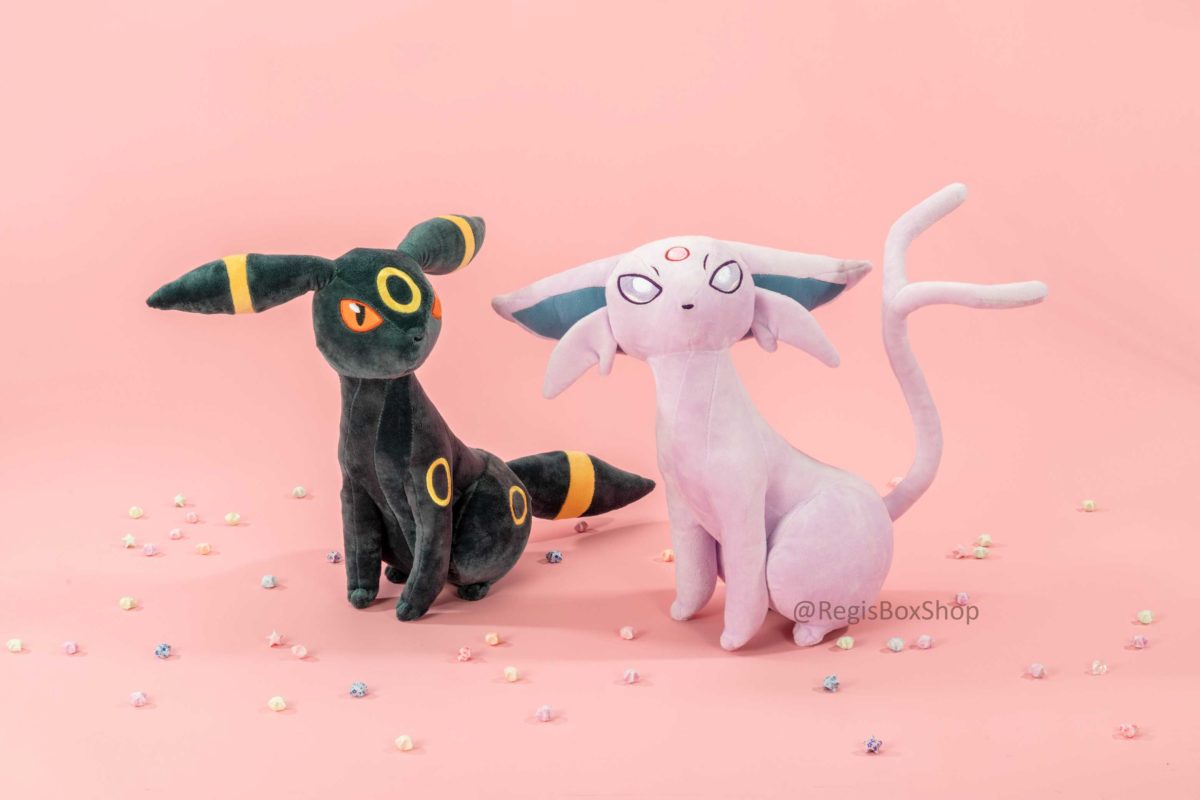 Cute and Detailed Evolution Plushies