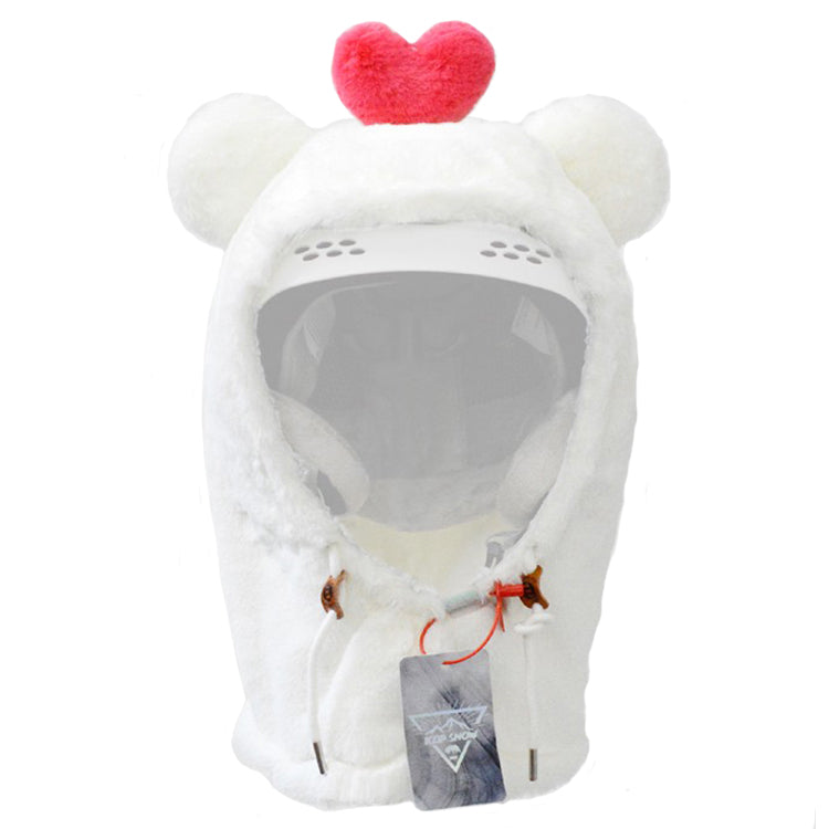kawaii Bear Snowboard Balaclava Face Warmer Cute Winter Sport Gear