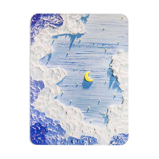 pastel blue Sky Mouse Pad Aesthetic Sky and Clouds Painting Cloud Art Mousepad