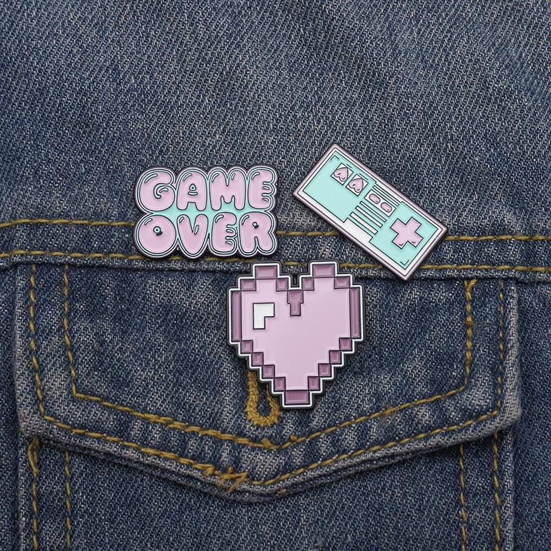 Set of 3 Gaming Pins Collection