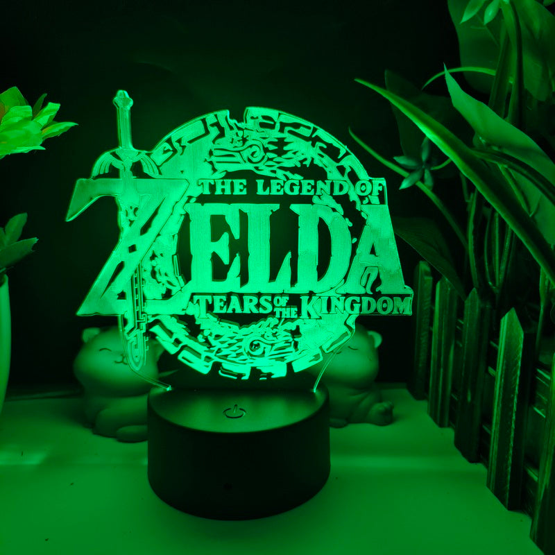 tears of the kingdom led light totk night light zelda gaming room decor