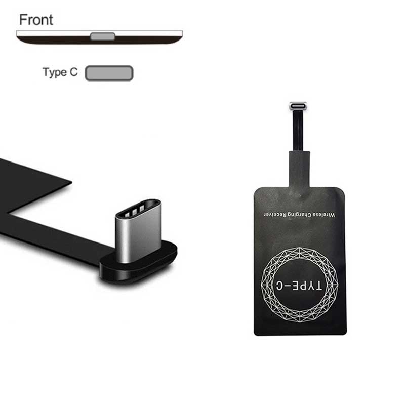 wireless charging receiver for type C port