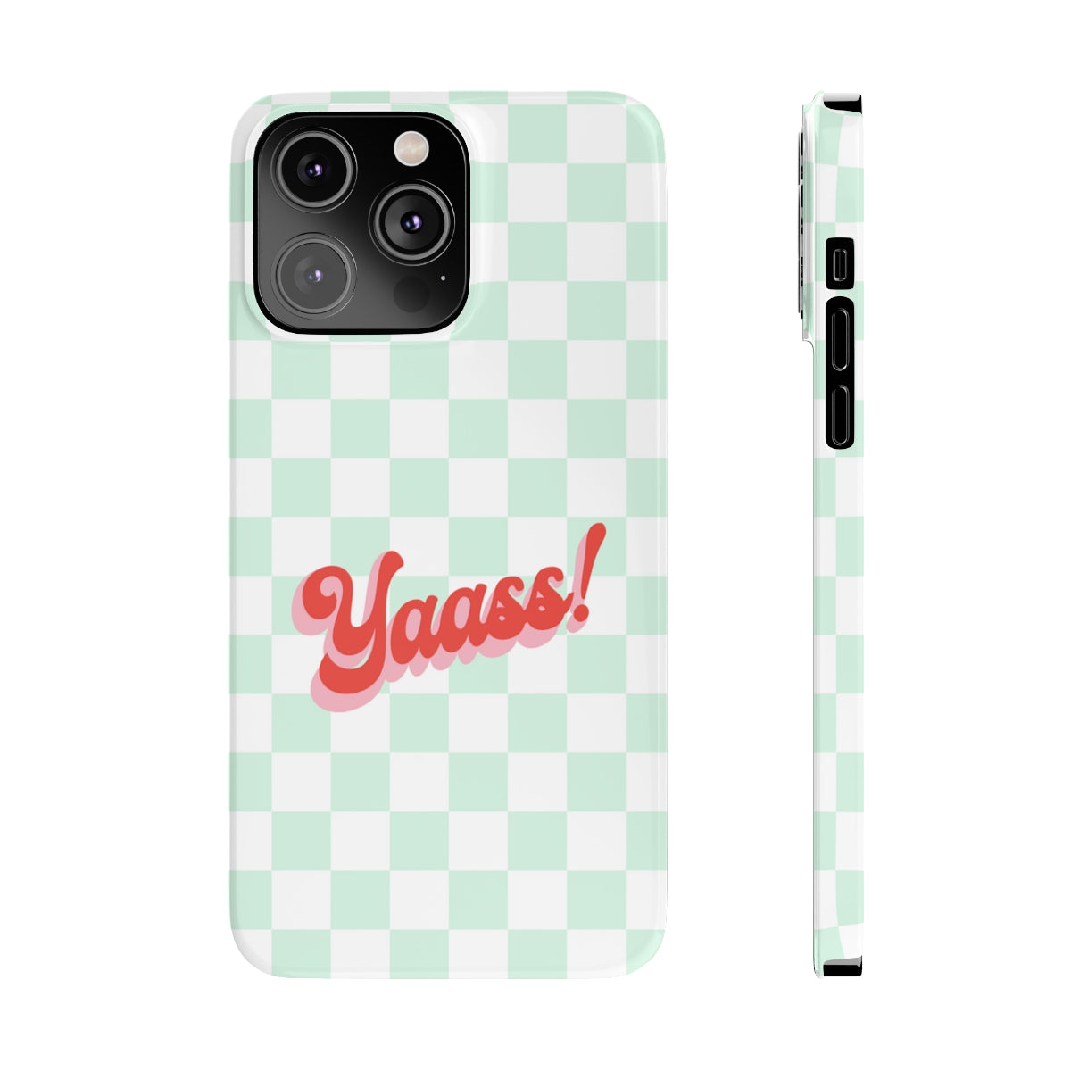 Slim Retro iPhone 14, 14 PRO, and 14 PRO MAX Cover by Yaass
