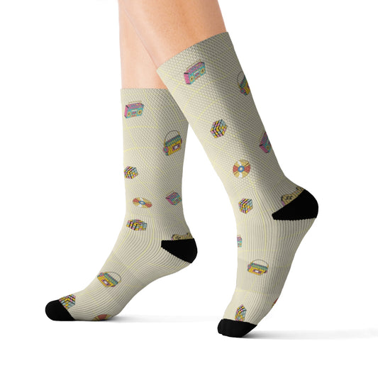 Fun Socks with a Retro Gaming Twist