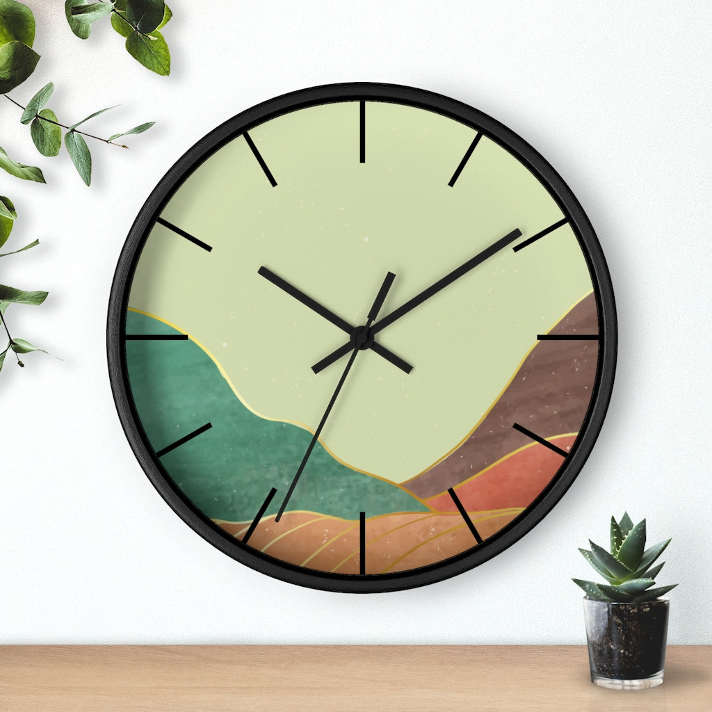 Mountain Serenity Wall Clock