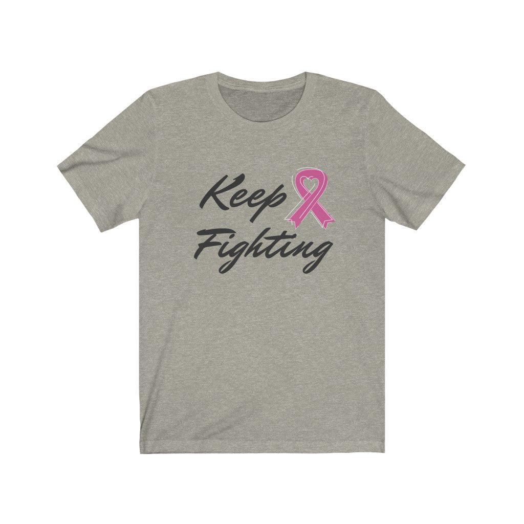 Pink Ribbon Awareness Tee for the Fight Against Cancer