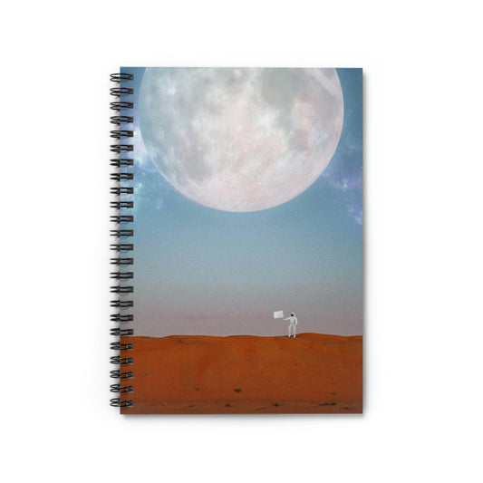 Unknown Planet Astronaut Spiral Notebook