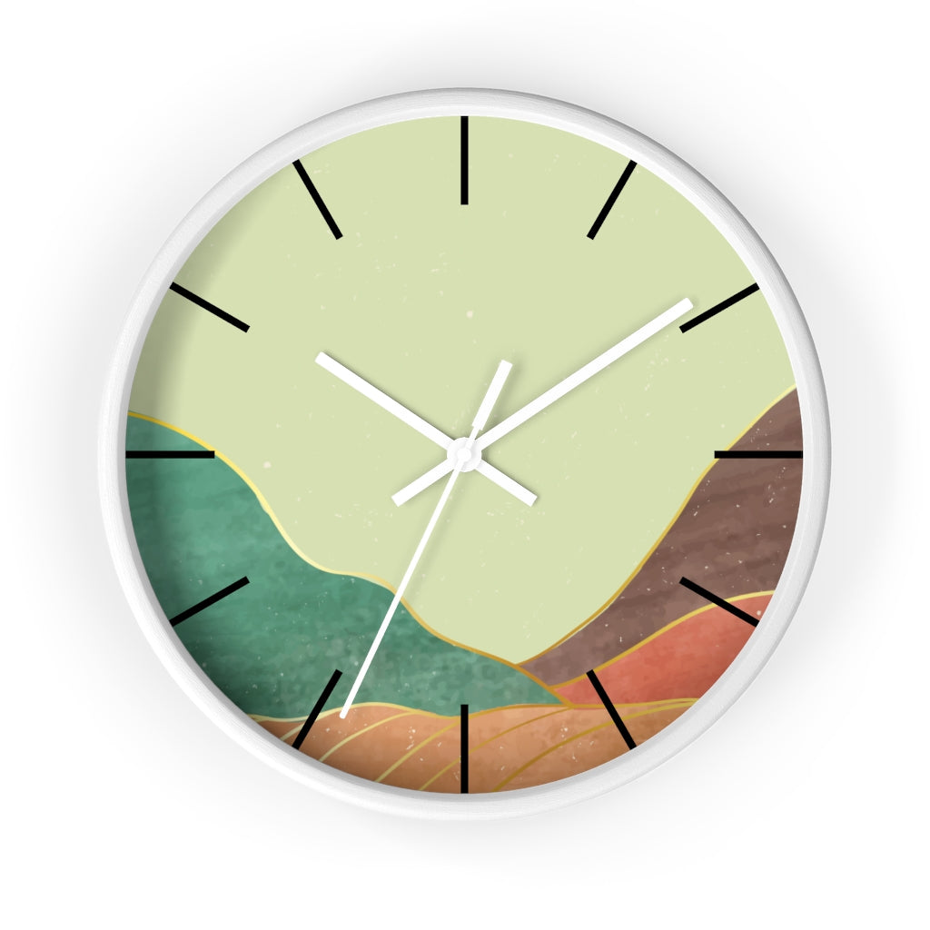 Mountain Serenity Wall Clock
