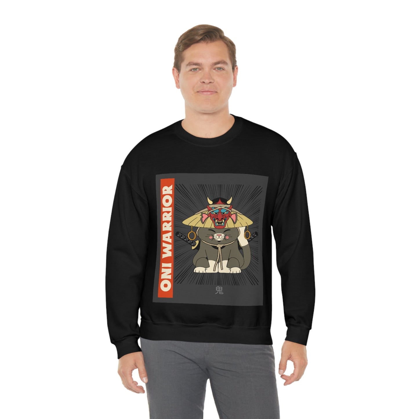 Warrior Cat Men's Sweatshirt