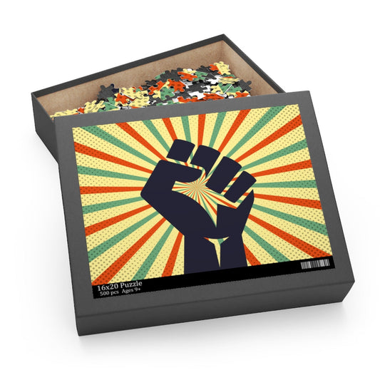 500-Piece Jigsaw Puzzle with Vintage Design