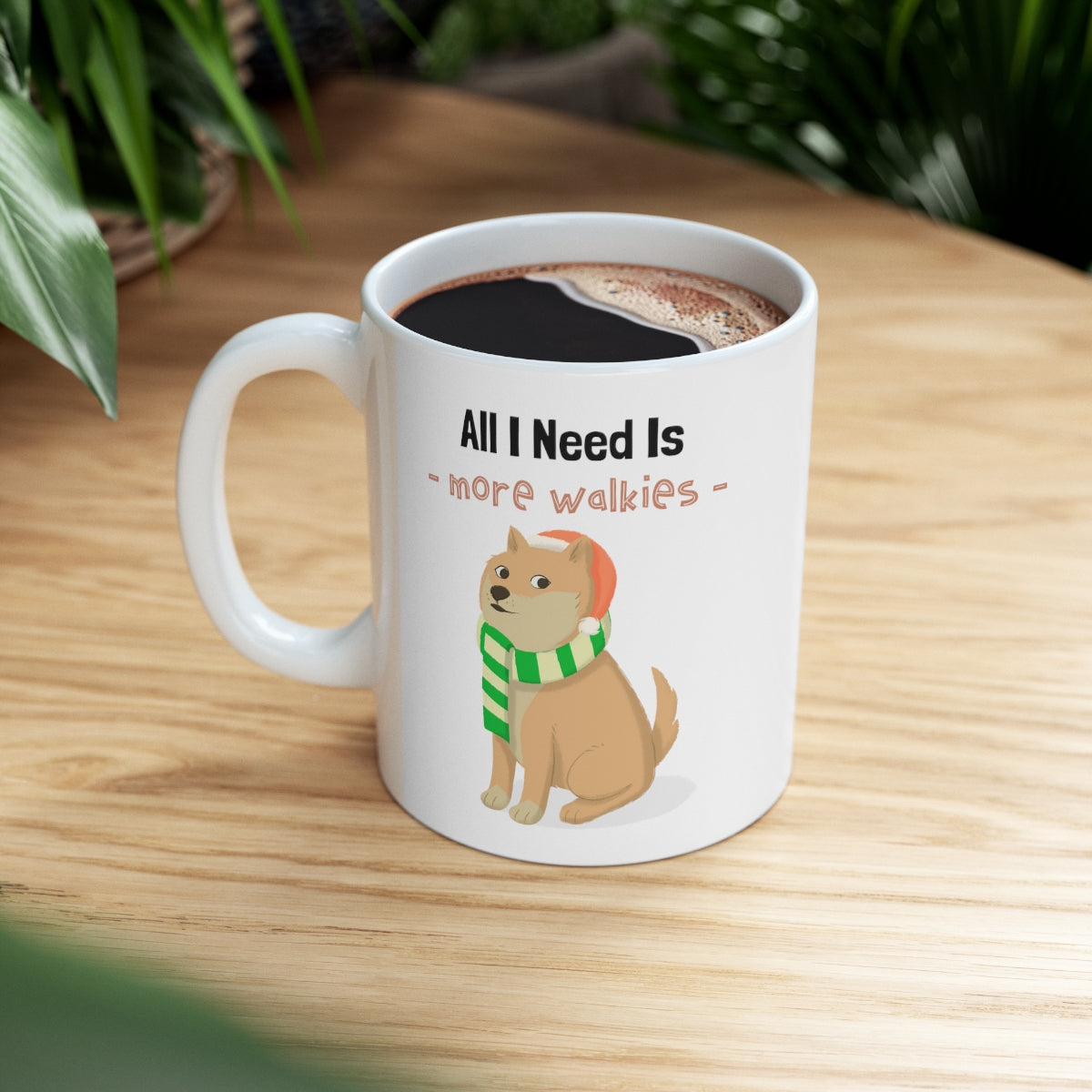 More Walkies Shiba Dog Mug: Embrace the Paw-some Journey!