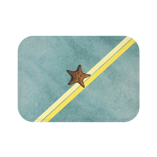 Beach Starfish Abstract Bath Mat - Stylish Home Decor