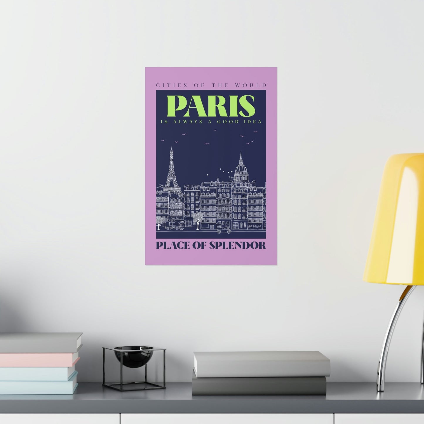 Cityscape of Paris Poster
