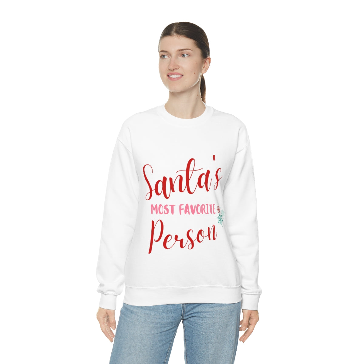 Women's Sweatshirt - Santa's Beloved Companion