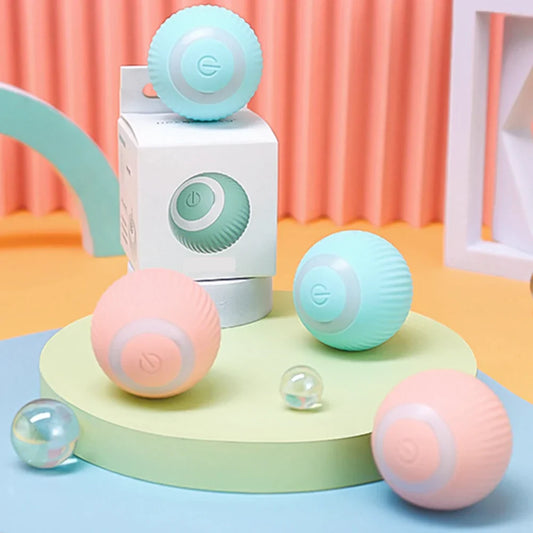 Rolling Cat Toy Ball - Electric and Entertaining