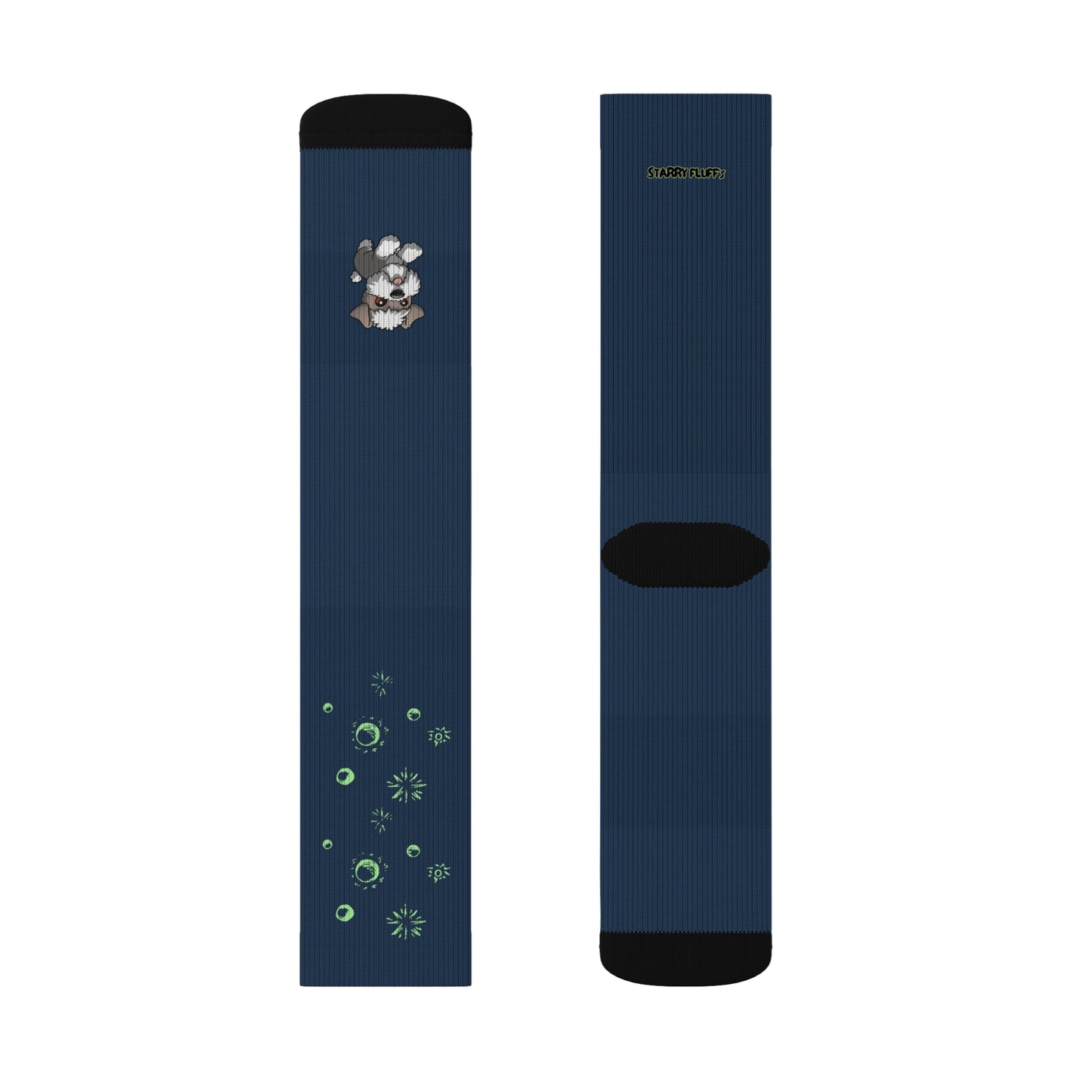 Fun Novelty Socks with Cosmic Flair by Starry Fluff