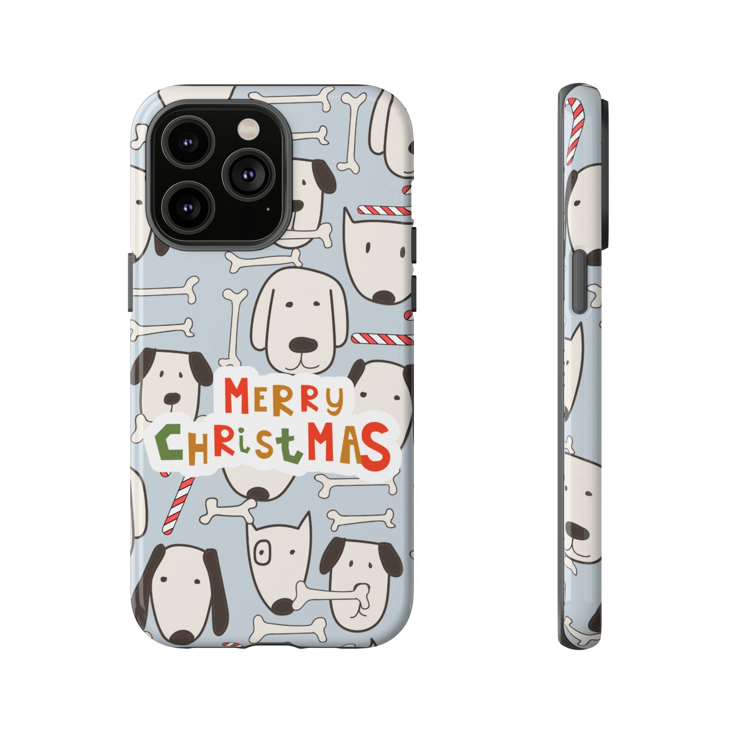 Dog Pattern Festive Holiday Tough Cases