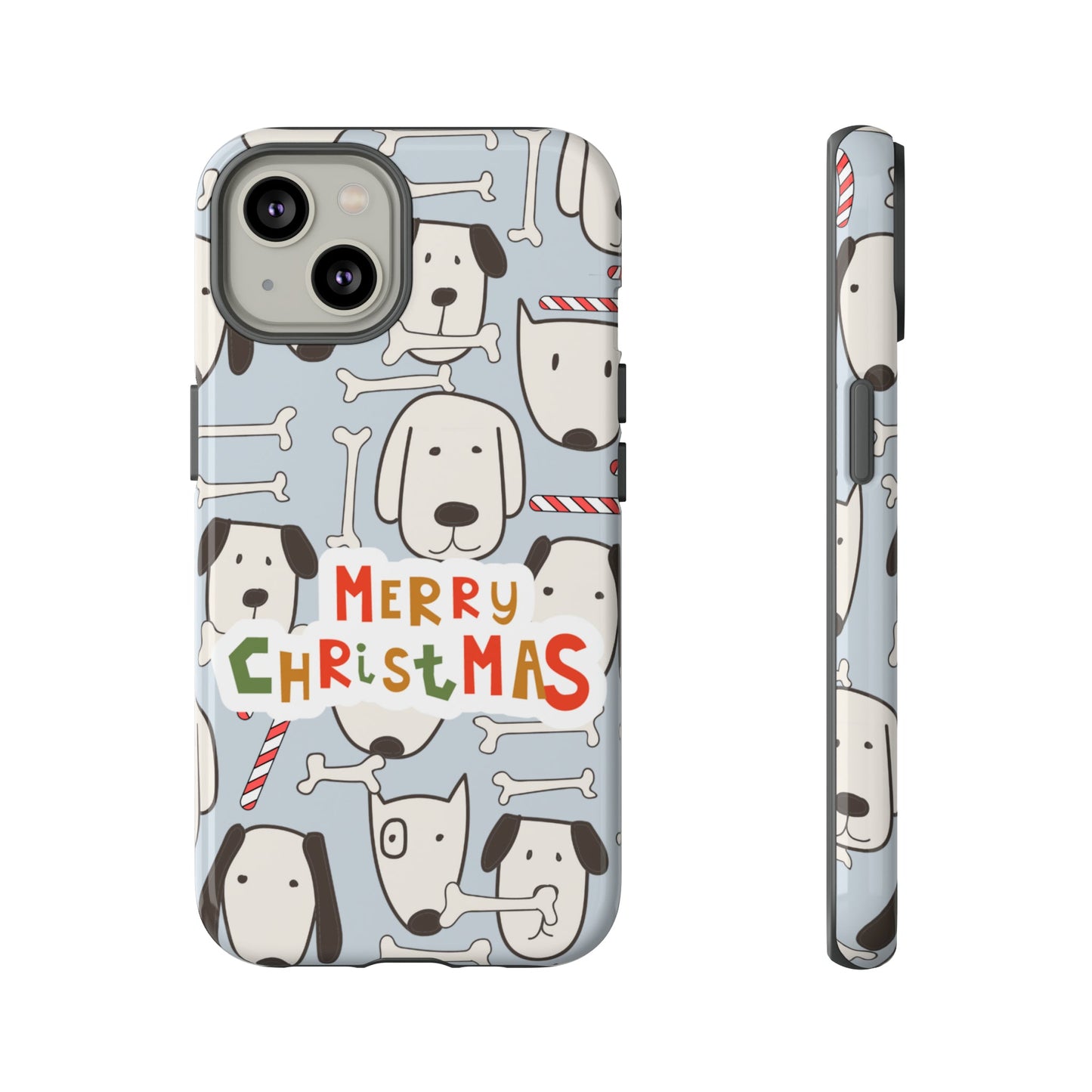 Dog Pattern Festive Holiday Tough Cases