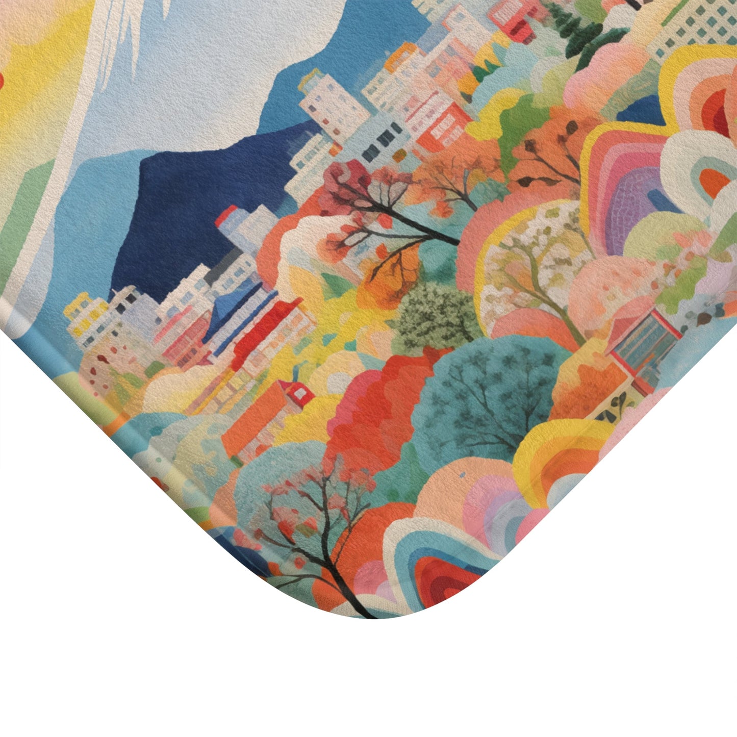 Skyline Bath Mat - Mount Fuji Edition