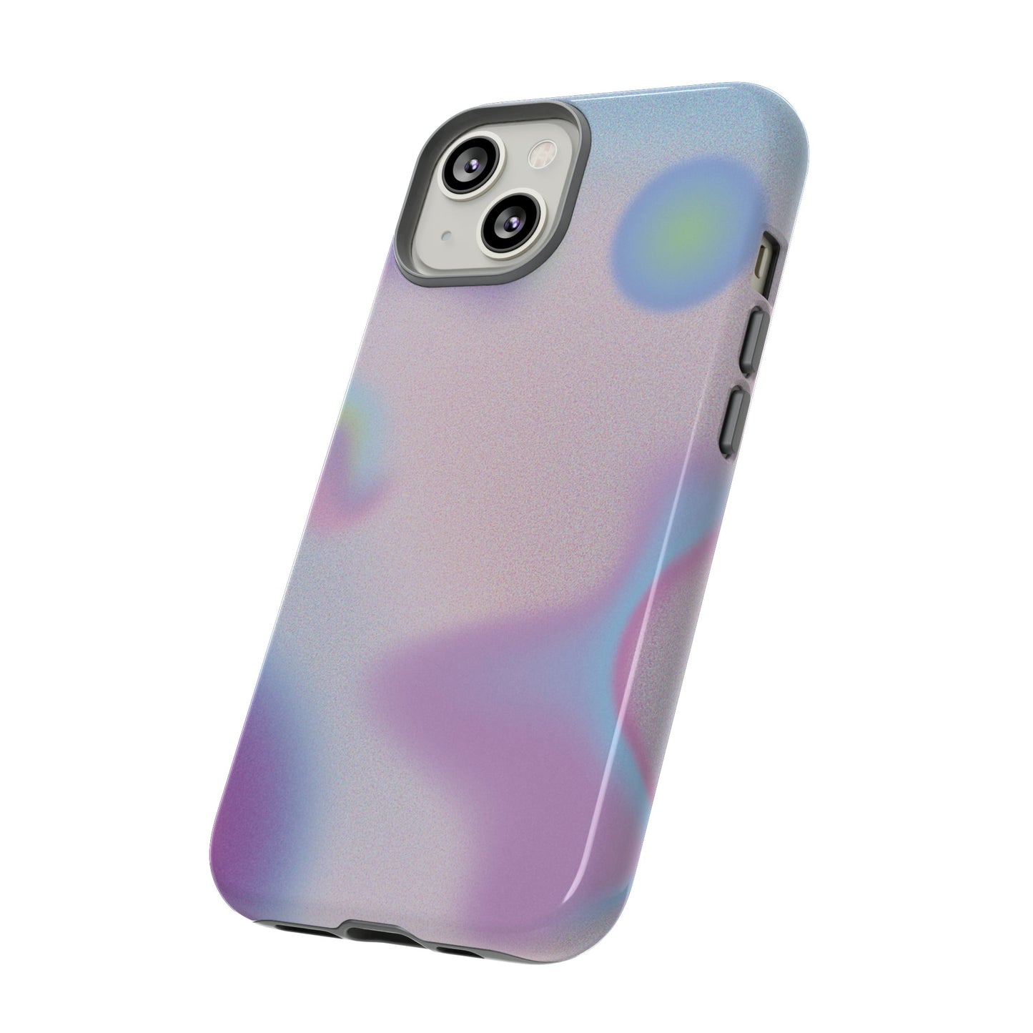 Floating Orbs Tough iPhone Case with Gradient Design