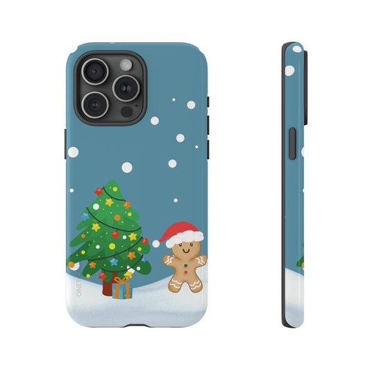 Durable Gingerbread Man Holiday Phone Cases