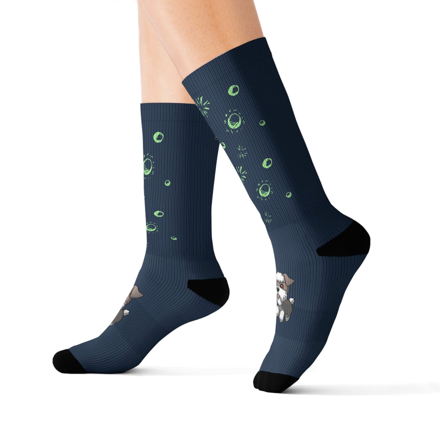 Fun Novelty Socks with Cosmic Flair by Starry Fluff