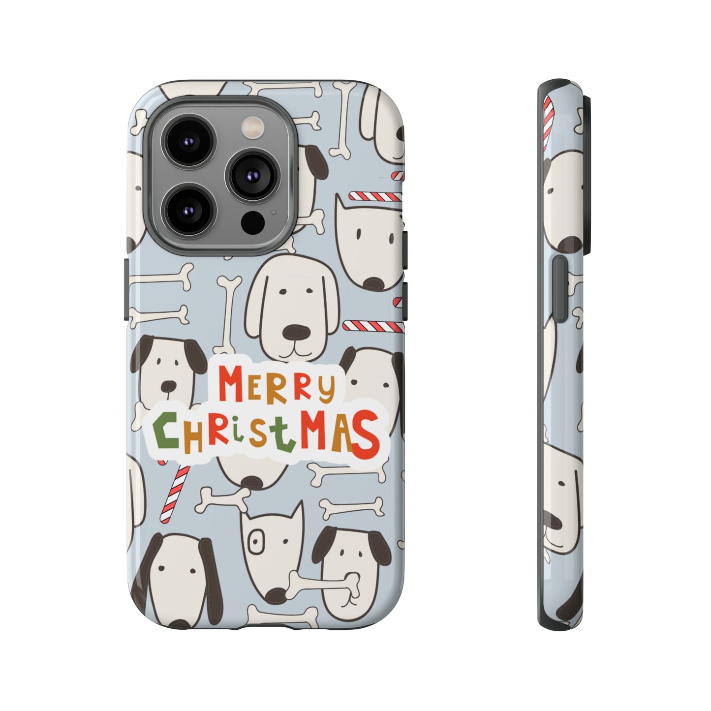 Dog Pattern Festive Holiday Tough Cases