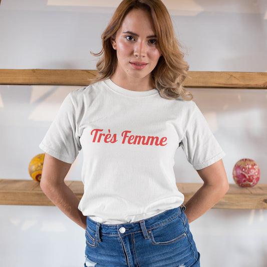 Logo Tee for Women: Tre Femme Edition