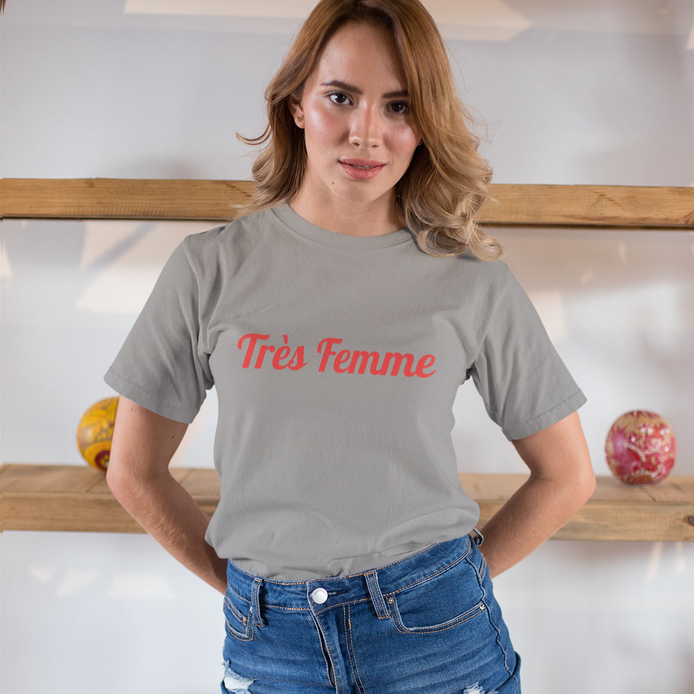 Logo Tee for Women: Tre Femme Edition