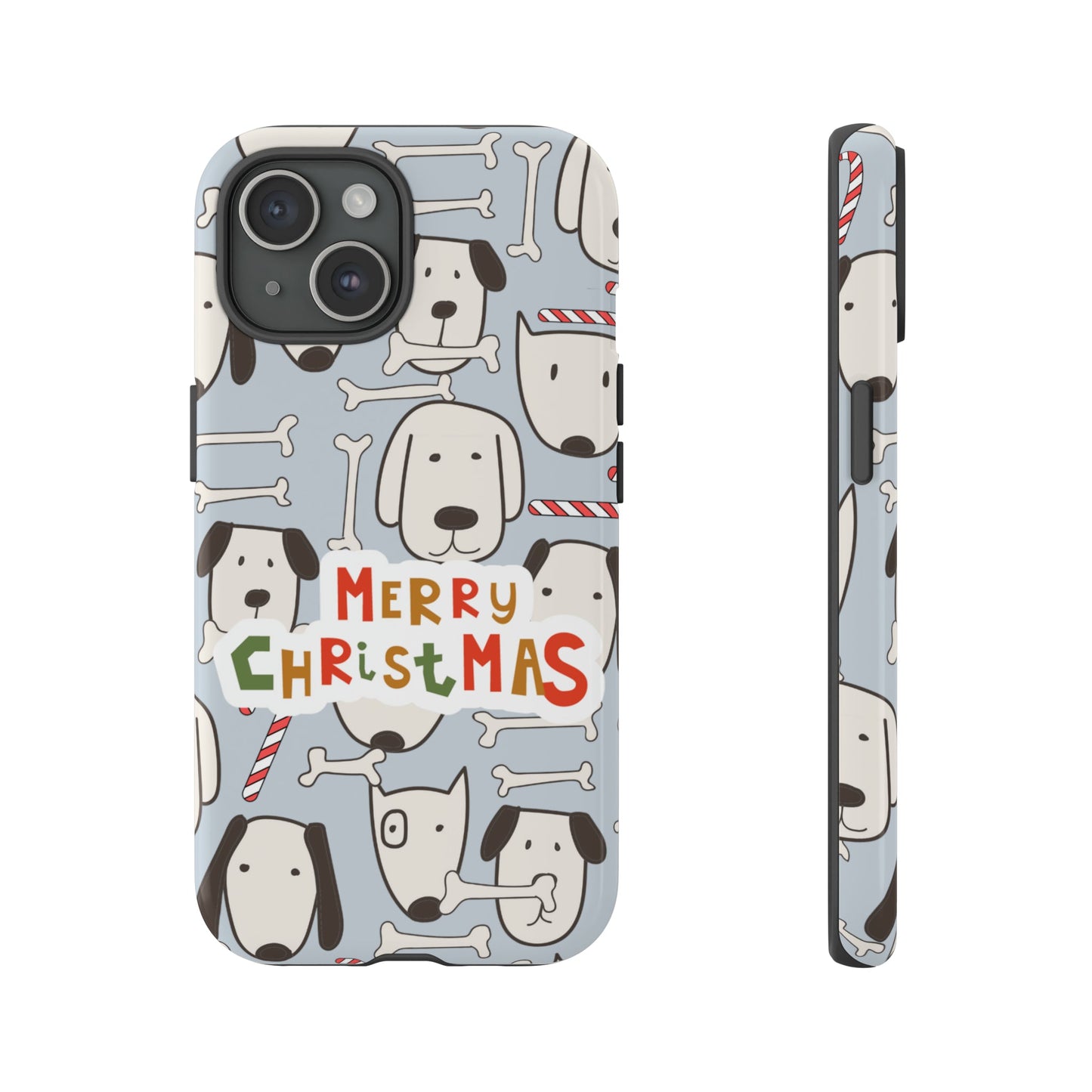 Dog Pattern Festive Holiday Tough Cases