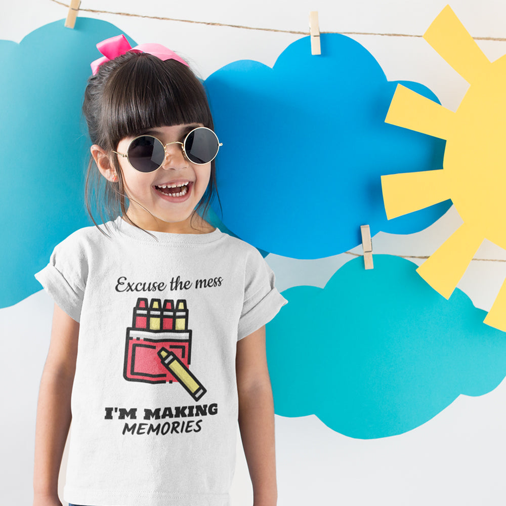 Messy Girls Apology Tee for Kids