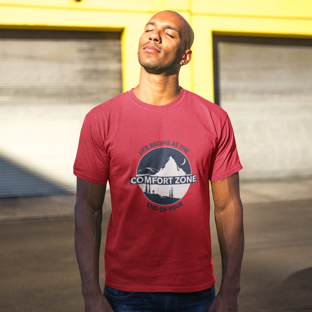Comfort Zone Men's T-Shirt: Find Your Ultimate Comfort