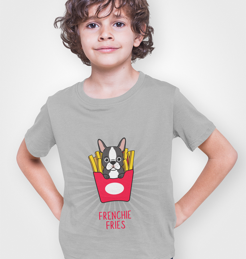 Frenchie Fries T-Shirt for Young Boys