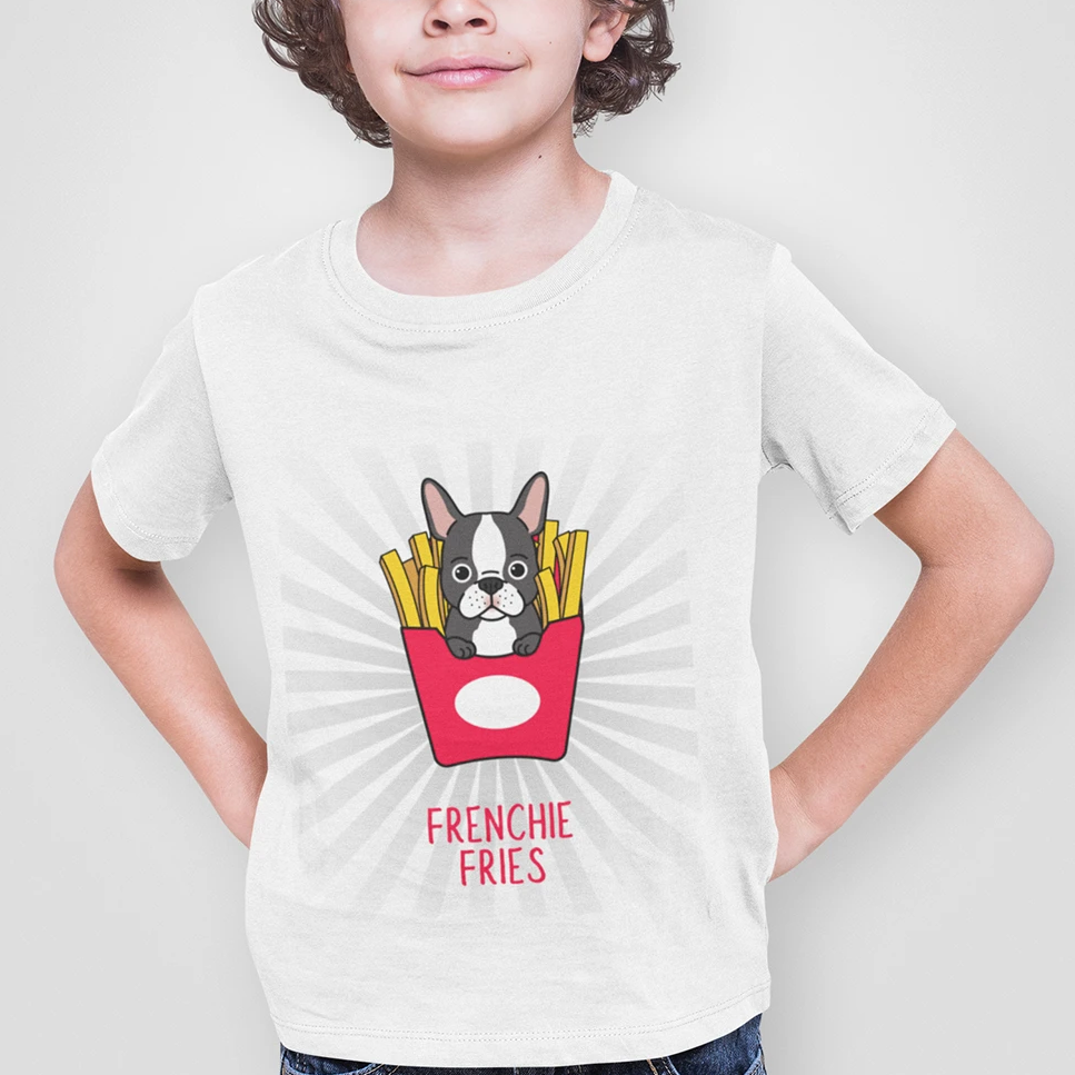 Frenchie Fries T-Shirt for Young Boys