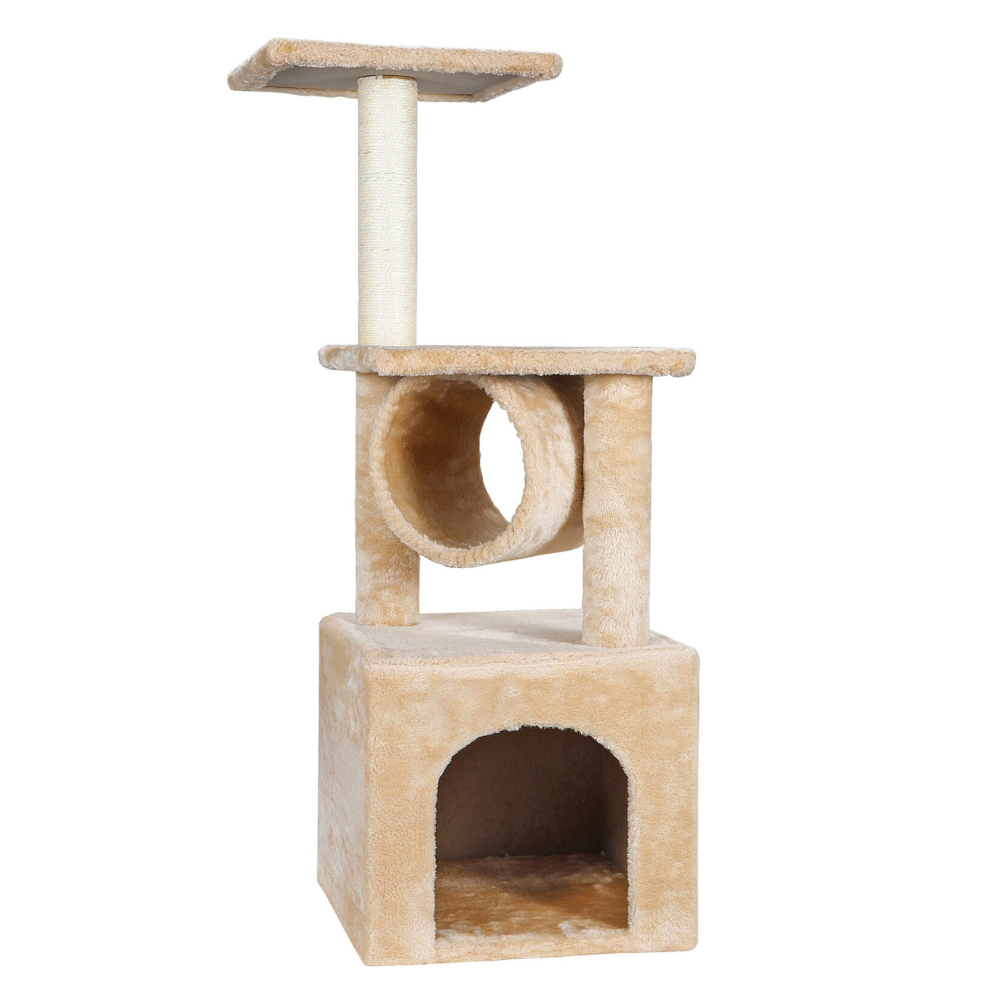 Scratching Post: A Tower for Cats to Climb and Lounge In