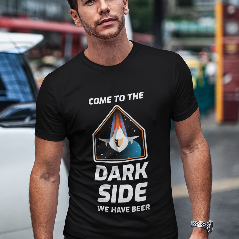 Short Sleeve T-Shirt for Men with a Space Theme