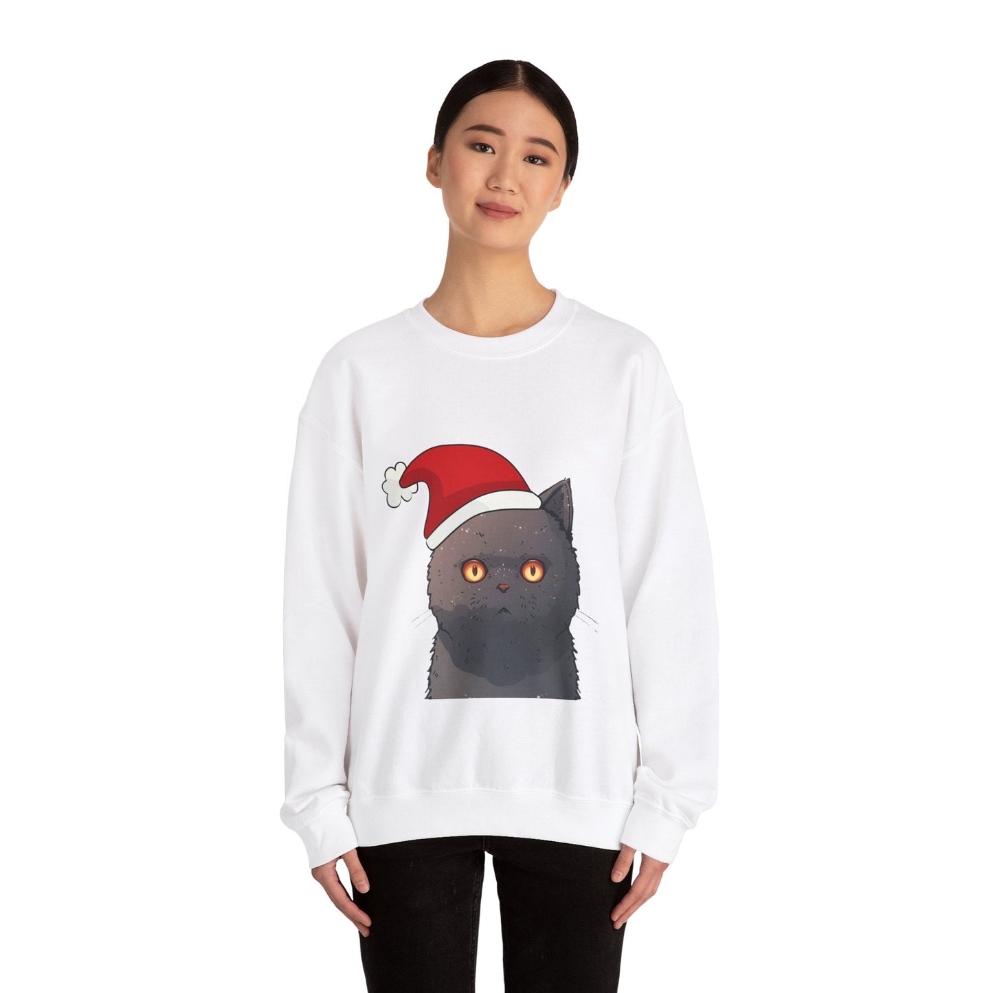 Festive Feline Pullover