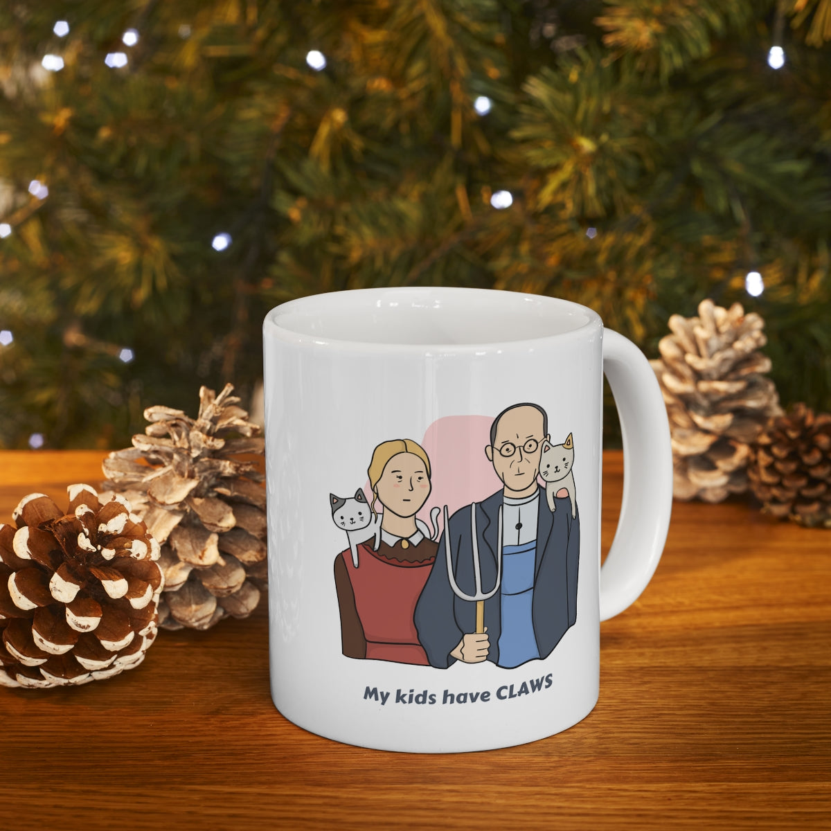 Cat Novelty Mug: My Children Possess Claws