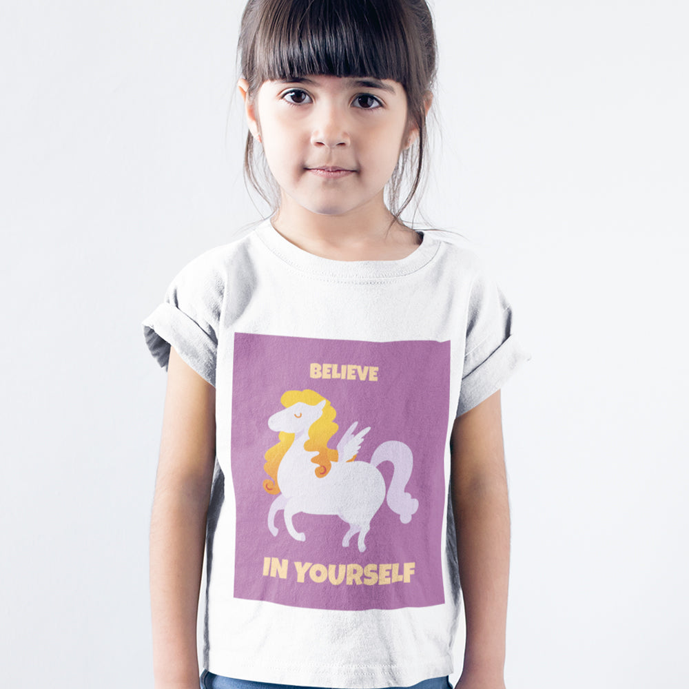 Believe in Yourself T-Shirt for Girls