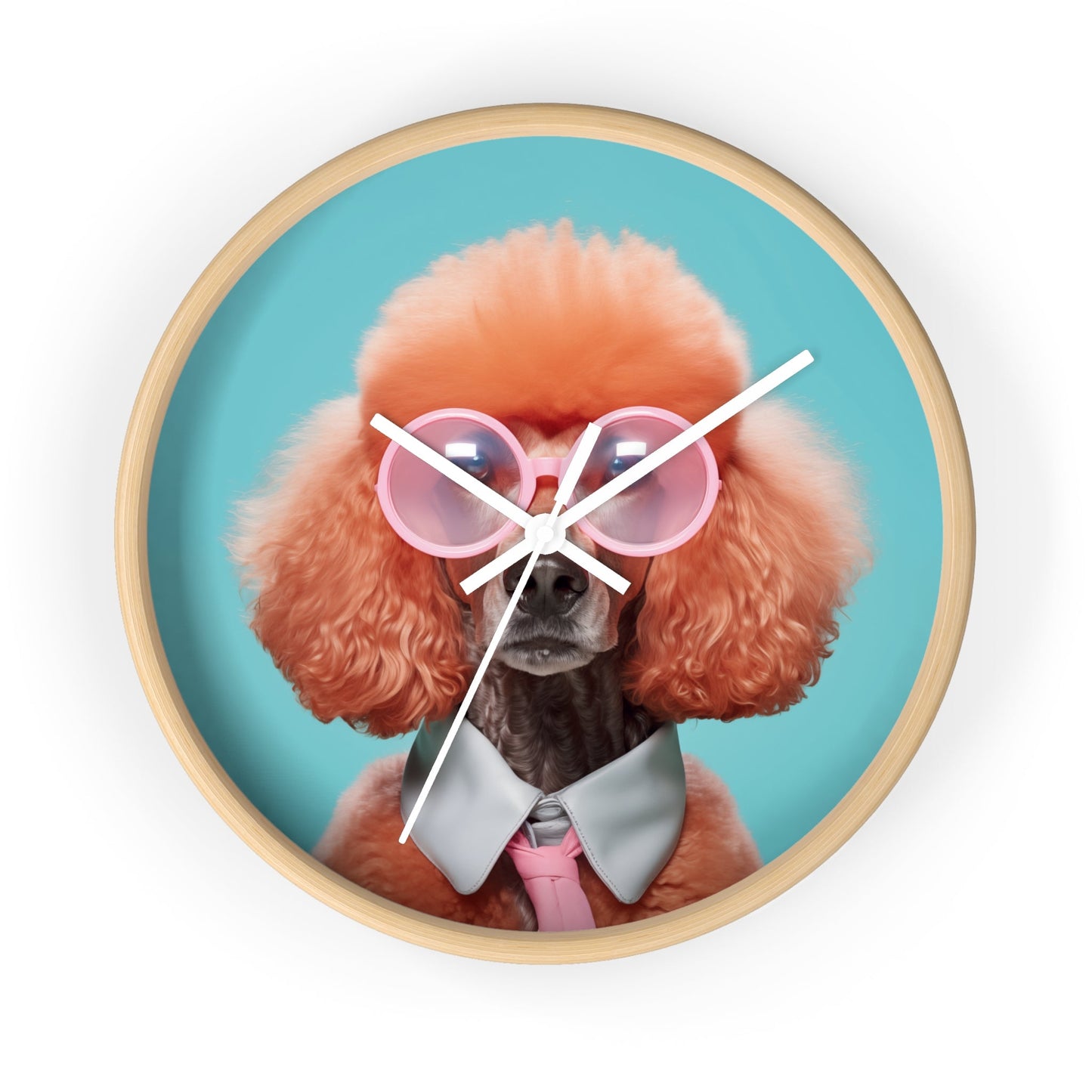 Cool Canine with Sunglasses Wall Timepiece