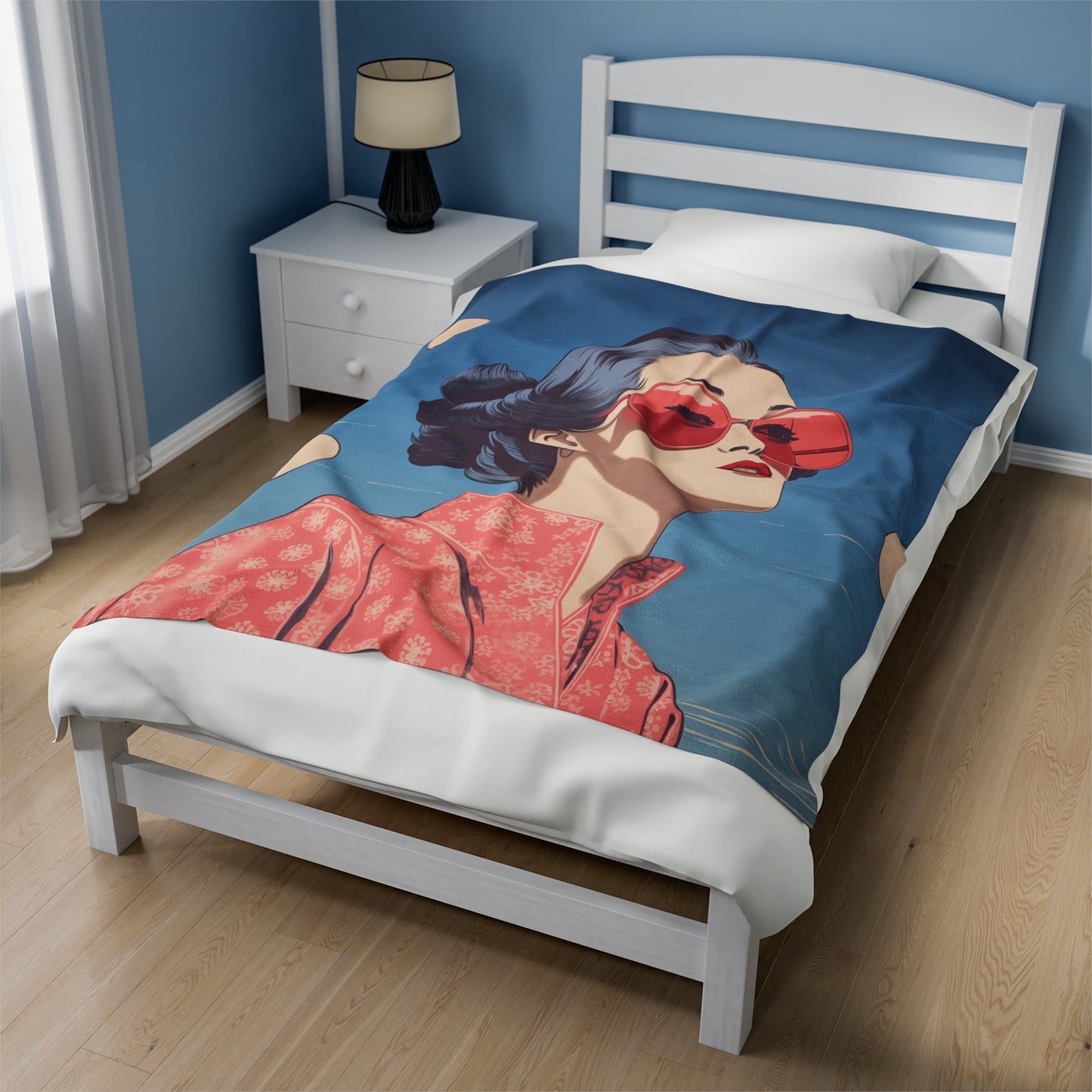 Sakura Blossom Japanese Style Blanket