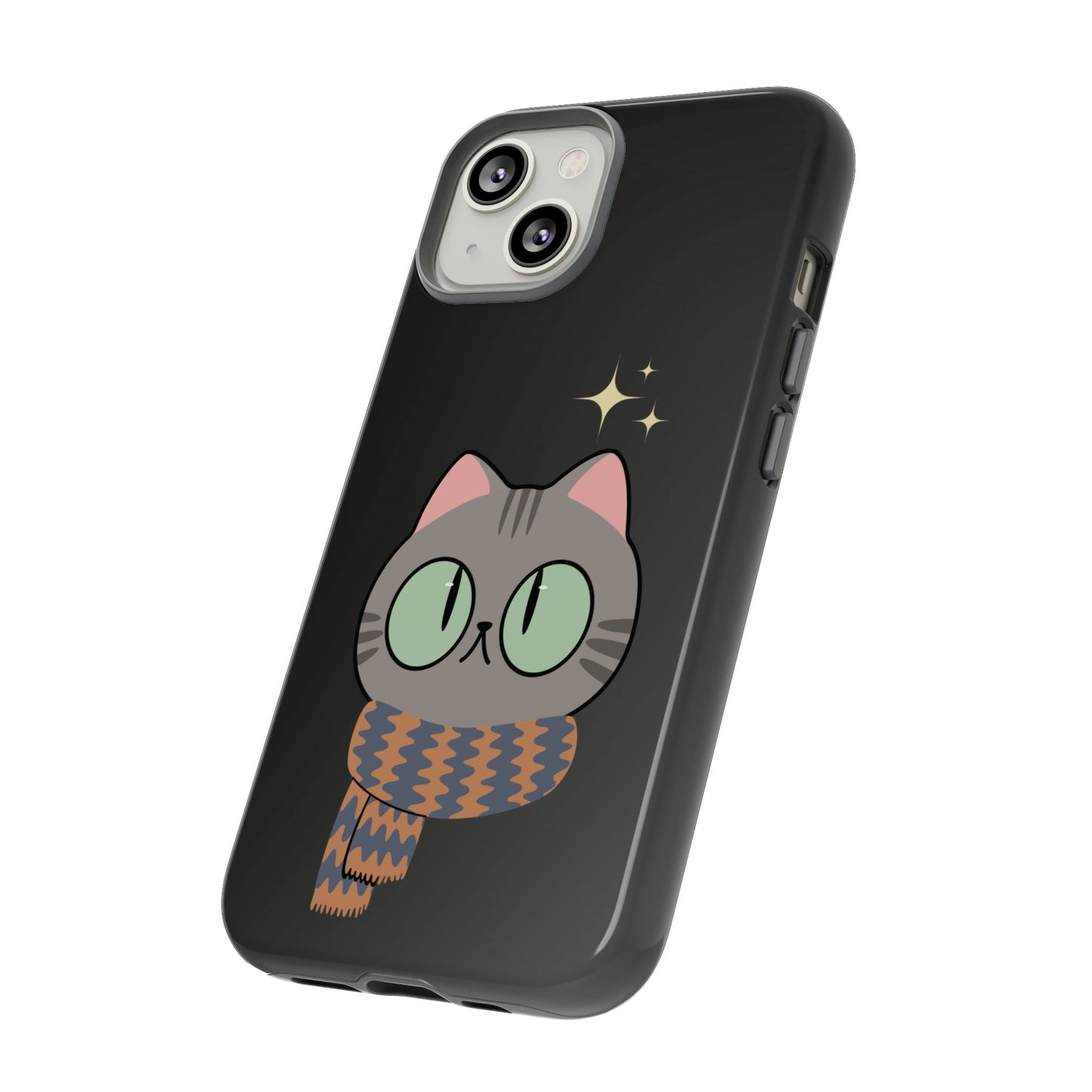 Cozy Feline Tough Cat iPhone Case