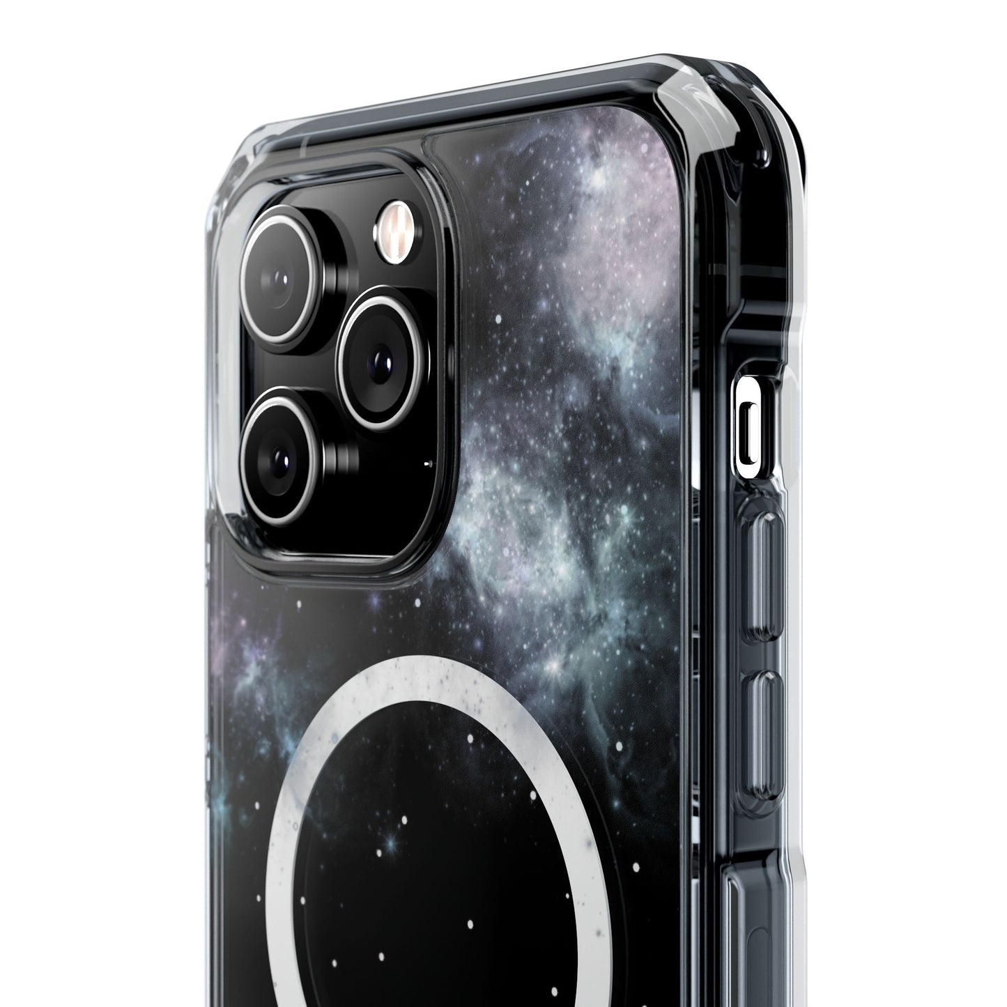 Cosmic Feline - Magnetic iPhone Case with Astronomical Flair
