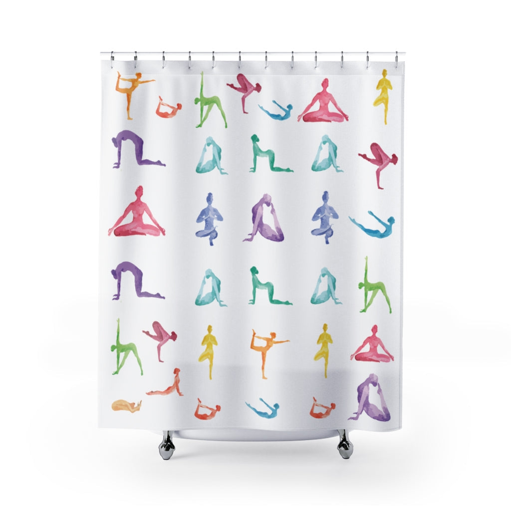 Sanctuary Shower Curtains for Yoga Practice