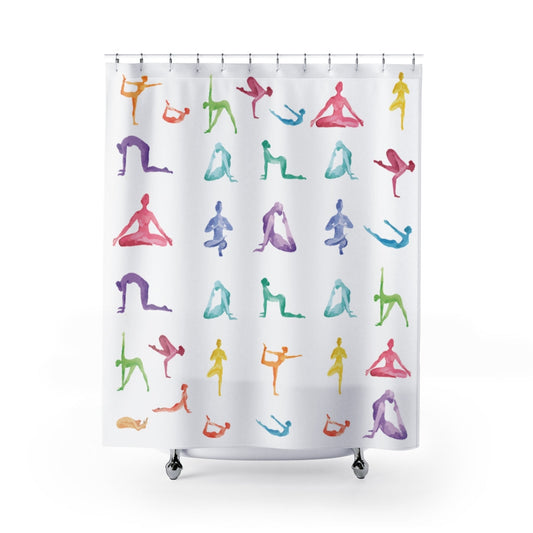 Sanctuary Shower Curtains for Yoga Practice