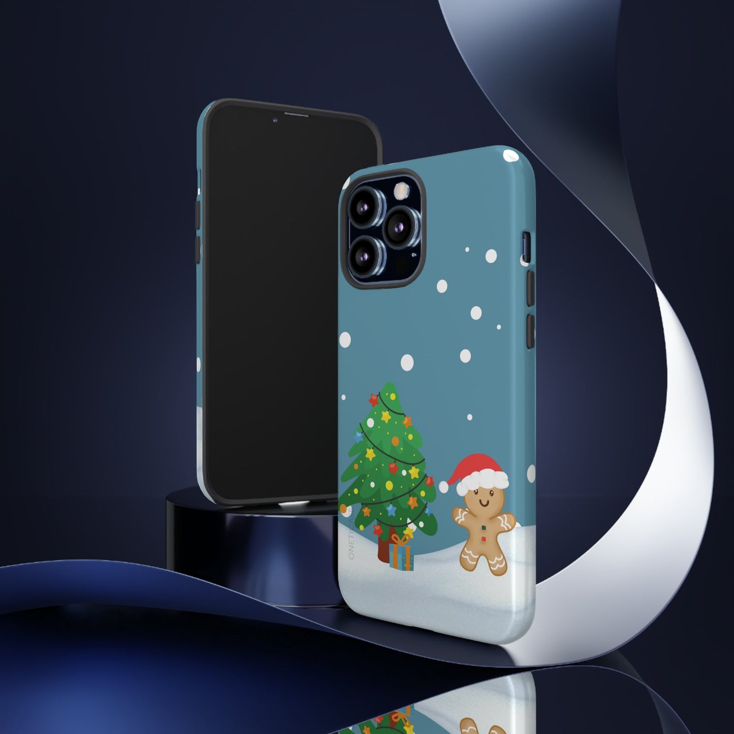 Durable Gingerbread Man Holiday Phone Cases