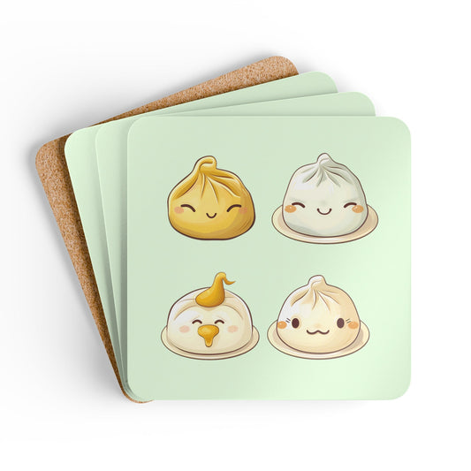 Coaster Set for Dumplings (Set of 4)