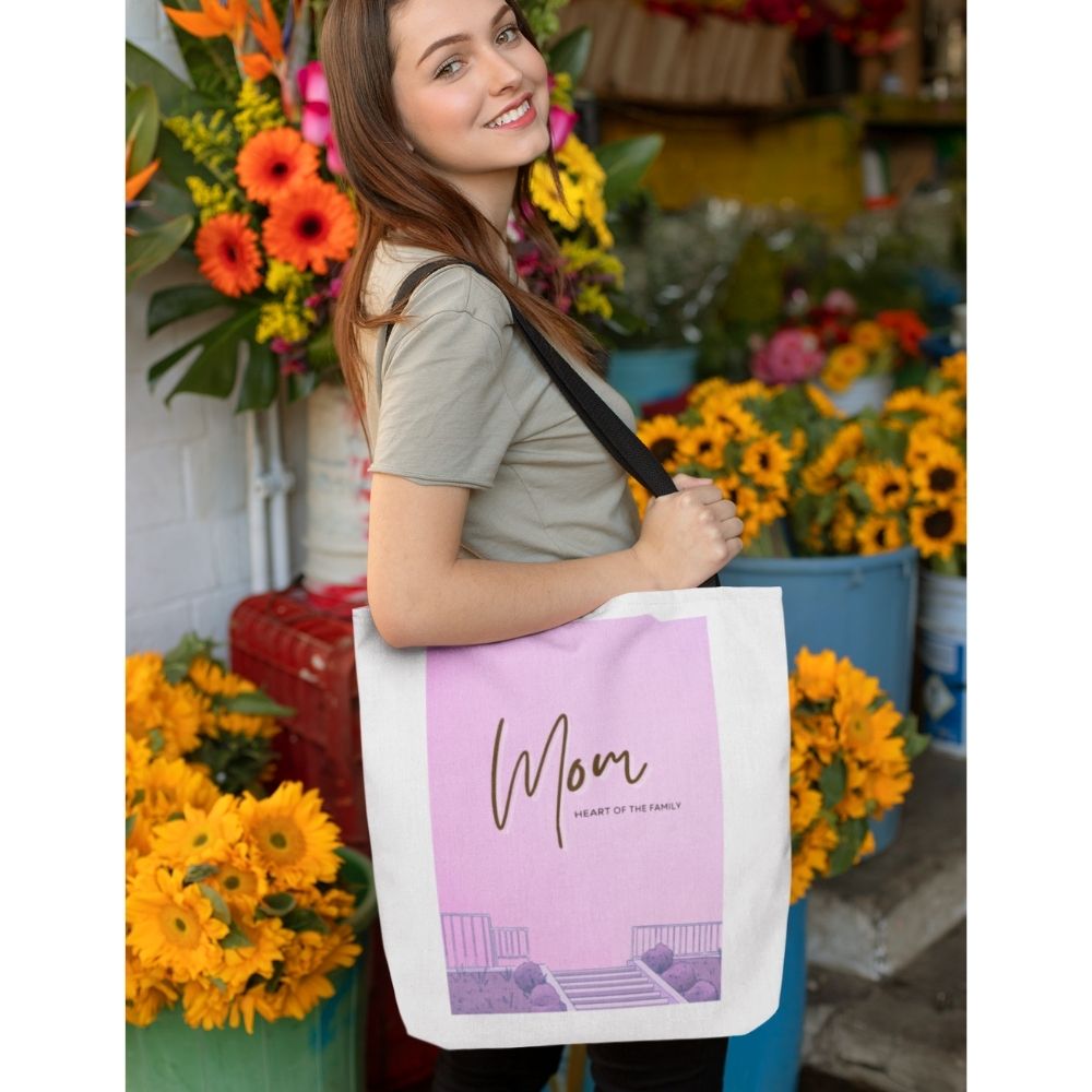 Medium Mom Shopper Tote: Celebrating the Heart of the Family